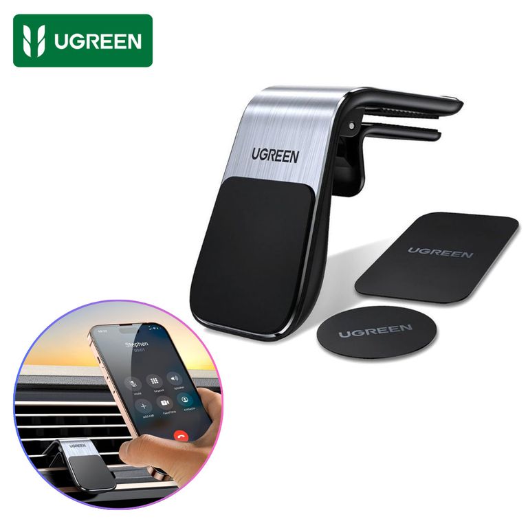 Soporte Holder Magnético para Celular de Auto con Rotación 360°