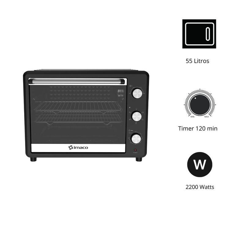 HORNO ELÉCTRICO 55L HEB55R
