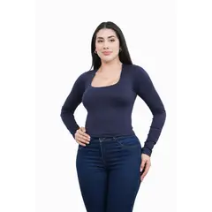 GENERICO - POLO MUJER MANGA LARGA