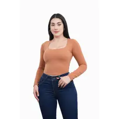 GENERICO - POLO MUJER MANGA LARGA