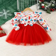 GENERICO - VESTIDO NAVIDAD DE NIÑA BEBE