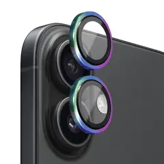 GENERICO - Protector de Cámara Individual Compatible con iPhone 17 - Tornasol