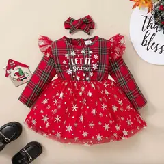 GENERICO - VESTIDO NAVIDAD PARA BEBE