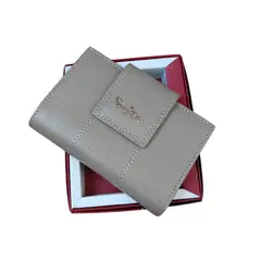 PERRY JHAN - Juvenil y Elegante Billetera De Cuero Para Mujer