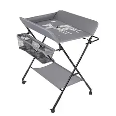 GENERICO - Cambiador Plegable Estación De Pañales Organizador