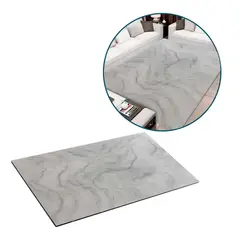 BUYPAL - Alfombra Diseño Marmol Moderna 160x230cm Sala Cocina Habitacion