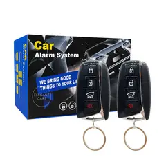 JET - Kit de Alarma System Antirrobo Universal con 2 Mandos Auto Camioneta