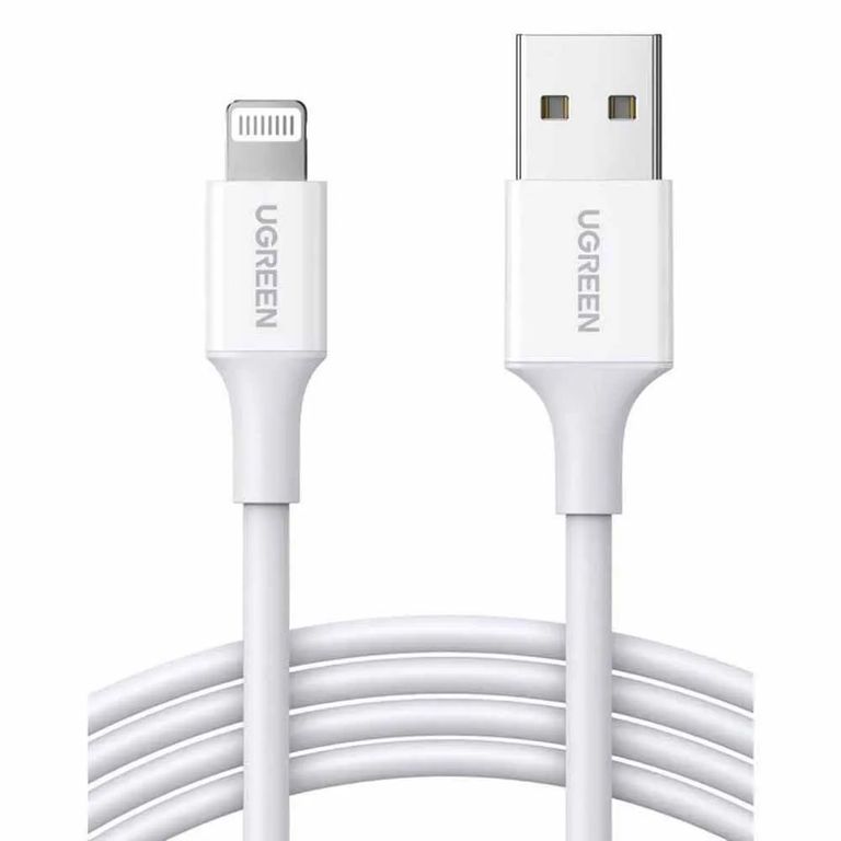 Cable USB a Lightning 20w 1 Metro iPhone iPad Color Blanco