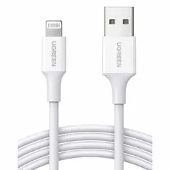 UGREEN - Cable USB a Lightning 20w 1 Metro iPhone iPad Color Blanco