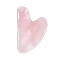 GENERICO - Masajeador Piedra Gua sha cuarzo rosa - Accesorios Mora azul