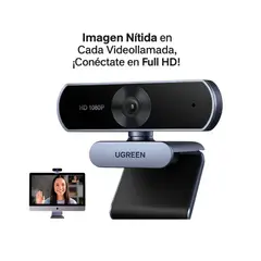 UGREEN - Camara Web Full Hd 1080p Usb Microfono 15728