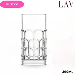 LAV - Set de 6 Vasos Agua de Vidrio Archie 390 ml-