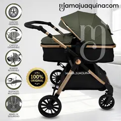 BABY - Coche Moisés Travel System «THORNE» de Lujo Green