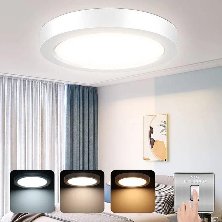 Panel Led Circular 28 cm 3 en 1 de 24 w