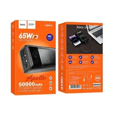 HOCO - Powerbank para Laptop 65w 50000Mah DB81A APOLLO Led Negro
