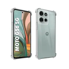 GENERICO - Funda Protector para MOTO G56 - TRANSPARENTE ANTI IMPACTO