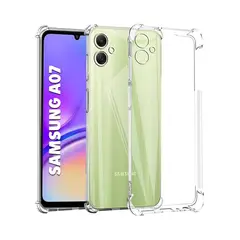 GENERICO - Funda Protector para SAMSUNG A07 - TRANSPARENTE ANTI IMPACTO