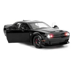 DIECAST MASTER - AUTO COLECCION DODGE HELLCAT ESCALA 1: 24 SONIDO Y LUCES