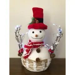 GENERICO - HOMBRE DE NIEVE CON LUCES - GRANDE