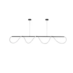 OPALUX - Lámpara Colgante Led Black 40W