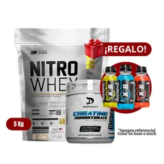 UNIVERSE NUTRITION - Proteína Nitro Whey 5Kg Vainilla+Dragon Pharma 1 Kg+XB
