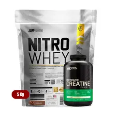 UNIVERSE NUTRITION - Proteína Nitro Whey 5Kg Chocolate+Optimum Nutrition 600g
