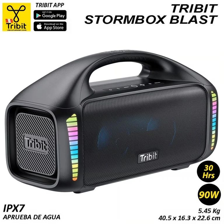Parlante Bluetooth StormBox Blast 90W Negro
