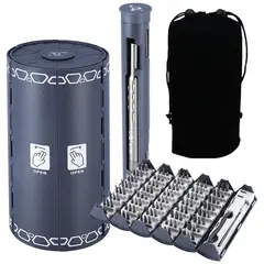 OEM - Kit de Destornilladores de Precisión 128 en 1 para Reparar Celulares, Laptops y Consolas Profesional