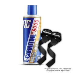 RONNIE COLEMAN - L - Carnitina XS 3000 - Orange Smash + Straps