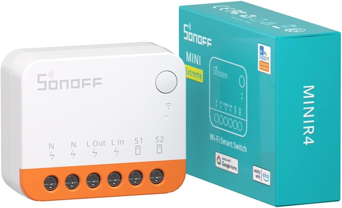 Interruptor Inteligente Wi-Fi MINIR4 Extreme