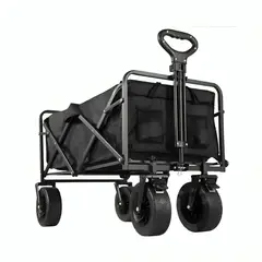 GENERICO - Carrito de Transporte Plegable para Compras Playa Camping