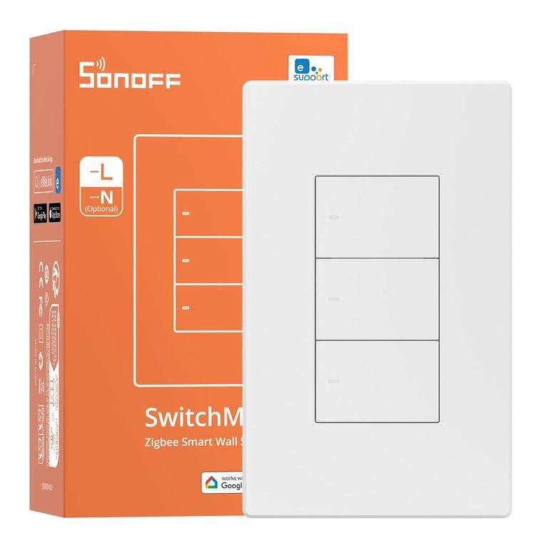 Interruptor inteligente ZBM5 Zigbee - 3 Botones