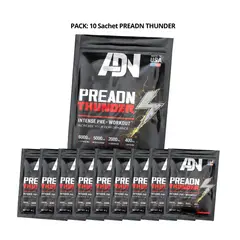 ADN - PreADN - Pre Thunder 10 servicios / Sachet Pre Entreno - Grape