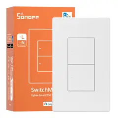 SONOFF - Interruptor inteligente ZBM5 Zigbee - 2 Botones