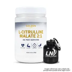 GENERICO - Citrulline Malate / citrulina malato 2:1 - 300 g Golden Labs + Portaproteina