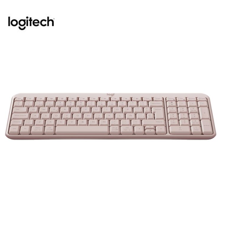 Teclado Inalámbrico Bluetooth K250 Rosado