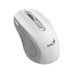 GENIUS - Mouse NX-8025S Wireless Ergonomico 4-Bot Silent Blanco Gris