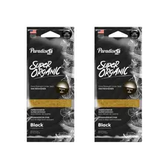 GENERICO - Ambientador para Auto Paradise Super Intenso Ambientador Black Colonia x 2 Und