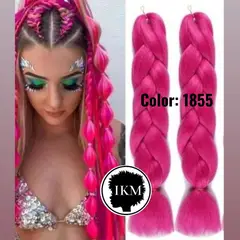 GENERICO - Kanekalon para Extensiones y Trenzas Africanas en Fucsia
