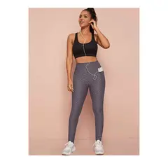 GENERICO - Leggings “LiftFlex Pro” Textura Push Up y Cintura Alta Reforzada