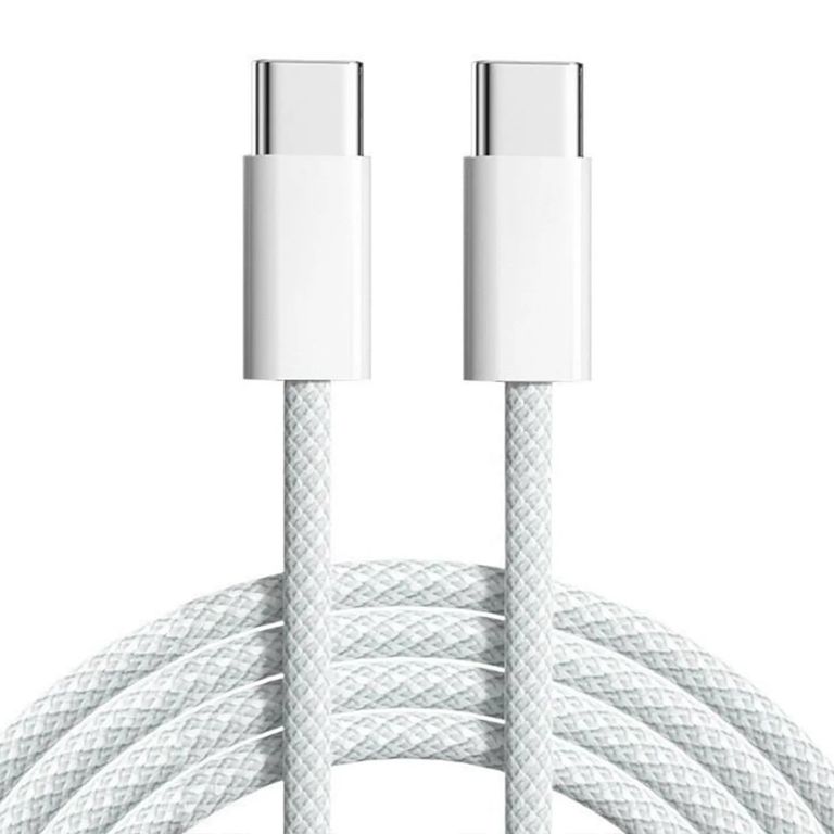 Cable Para iPhone C a C Trensado 1 METRO para CARGA RÁPIDA Alternativo