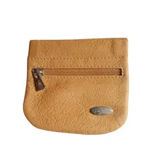 PERRY JHAN - Monedero minimalista de Cuero