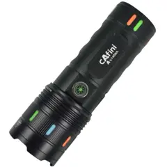 CAFINI - Linterna de largo alcance A-L1458A 3000 metros de distancia luz LED
