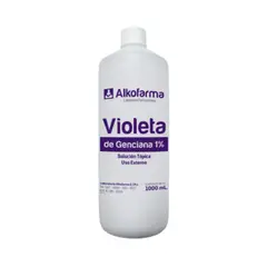 ALKOFARMA - VIOLETA DE GENCIANA DE 1% DE 1000 ML