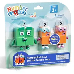 LEARNING - Numberblocks Cuatro y Los Terribles Dos