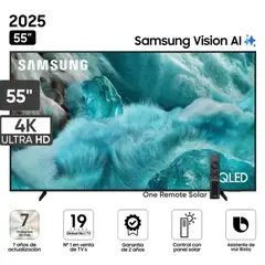 SAMSUNG - Televisor QLED 55 UHD 4K Vision AI Smart TV QN55Q7FAAGXPE