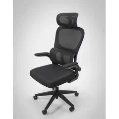 GENERICO - Silla EJECUTIVA ZAYDEN con REPOSA CUELLO Y SOPORTE LUMBAR - KENDO