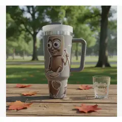 GENERICO - Termo Tipo Stanley 1.18 Lt/40 Oz Tomatodo Diseño Tralalero Tralala