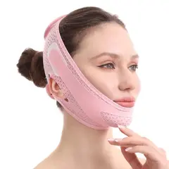 GENERICO - Faja Facial Delgada Mentonera Doble Ajuste Control Papada