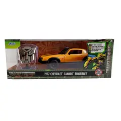 JADA TOYS - AUTO COLECCION CAMARO 1977 TRANSFORMERS BUMBLEBEE ESCALA 1-24